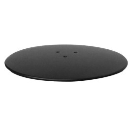 Couvercle Siphon, 120mm, ABS/acier inoxydable, mat noir