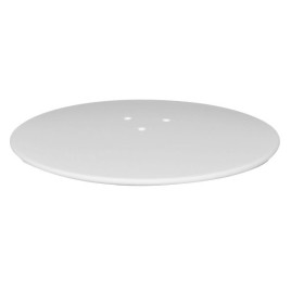 Couvercle siphon, 120mm, ABS/acier inoxydable, blanc