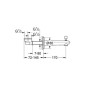 Grohe Eurodisc Cosmopolitan - Entrée de baignoire, chrome 13279002