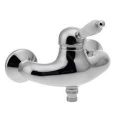 Sapho Kirké - Mitigeur de douche White, chrome KI11BC