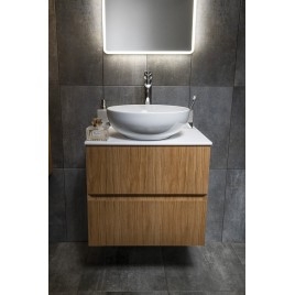 Planche Rockstone 580x12x440mm, blanc mat