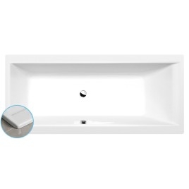 CLEO SLIM Bain rectangulaire 180x80x48cm, blanc