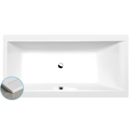 CLEO SLIM Bain rectangulaire 150x75x48cm, blanc