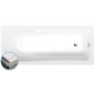 LISA SLIM Bain rectangulaire 150x70x47cm, blanc