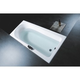 LISA SLIM Bain rectangulaire 150x70x47cm, blanc