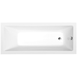 NOEMI SLIM Bain rectangulaire 170x70x39cm, blanc