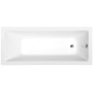 NOEMI SLIM Bain rectangulaire 170x70x39cm, blanc