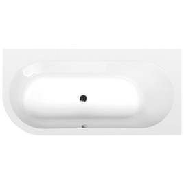 ASTRA R SLIM Bain asymétrique 165x80x48cm, blanc