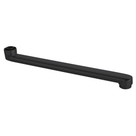Tap spout, 320mm, plat, noir mat