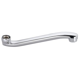 Écran de robinet, 220mm, haut plat, chrome