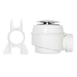 Siphon dia. 50mm, DN40, chrome