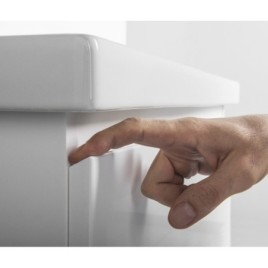 ALTAIR Vanity Unité 86,5x60x45cm, blanc