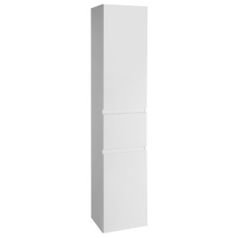 Unité de rangement ALTAIR Tall avec Panier de blanchisserie 40x184x31cm, blanc