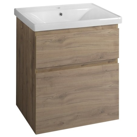 ALTAIR Vanity Unité 61,5x72,5x45cm, empereur chêne