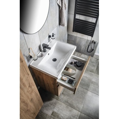 ALTAIR Vanity Unité 61,5x72,5x45cm, empereur chêne