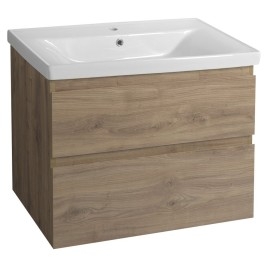 ALTAIR Vanity Unité 77,5x60x45cm, empereur chêne