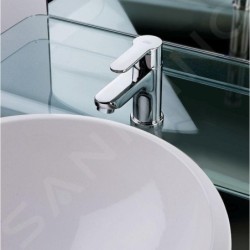 Paffoni Blu - Mitigeur de lavabo avec vidage, chrome BLU075CR