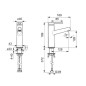 Hansa Designo - Mitigeur de lavabo, chrome 51882283