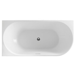 TIBERA L Corner Baignoire debout 140x70cm, blanc