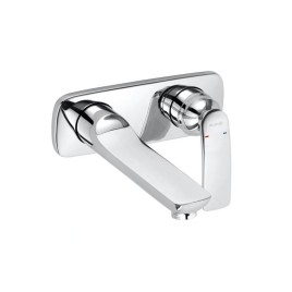 Kludi Balance - Mitigeur de lavabo encastré à deux trous, chrome 522460575