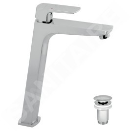 Novaservis Nobless Ego - Mitigeur de lavabo avec vidage, chrome 43503,0