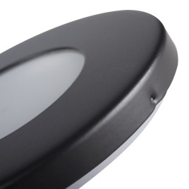 MARIN Lumière de plafond encastrée 10W, 12V, IP44, noir mat