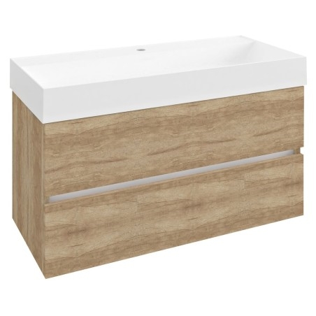 ODETTA Vanity Unit 95x50x43,5cm, chêne Alabama