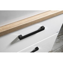 VEGA ensemble de meubles de salle de bain, largeur 145 cm, chêne blanc/platin