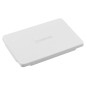 Housse de vidange GODIVA, fonte en marbre, 11x7cm, blanc