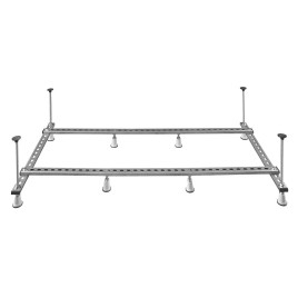 Construction de soutien pour bain rectangulaire 190x100cm