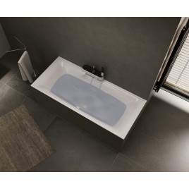KALDERA baignoire rectangulaire 180x80x40cm, blanc