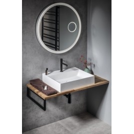 WOODY Countertop 800x28x500mm, Solid Oak Natural