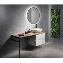 WOODY Countertop 1800x28x500mm, Solid Oak Natural