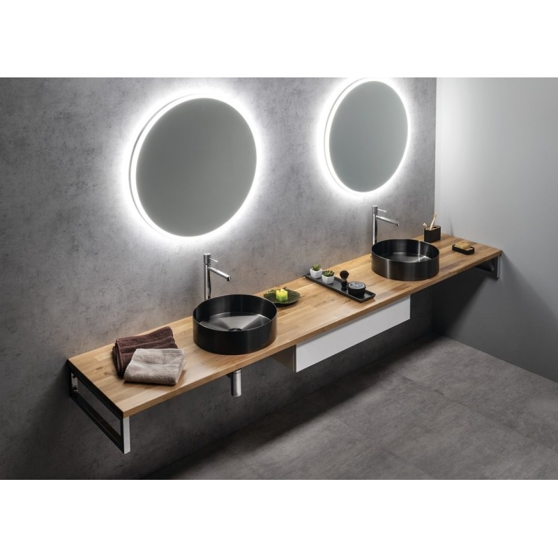 WOODY Countertop 2000x28x500mm, Solid Oak Natural