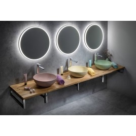 WOODY Countertop 2000x28x500mm, Solid Oak Natural
