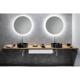 WOODY Countertop 2000x28x500mm, Solid Oak Natural