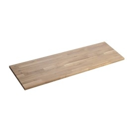 WOODY Countertop 906x28x463mm, Solid Oak Natural