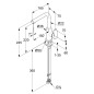 Kludi Pure&Style - Mitigeur de lavabo, chrome 400240575