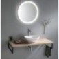 VEGA ensemble de meubles de salle de bain, largeur 97,5 cm, chêne platine