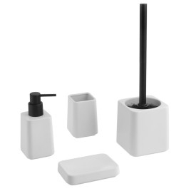 BRANCO ensemble de accessoires de salle de bain, blanc