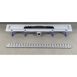 KLAVER égouttoir avec grille en acier inoxydable, L-910, DN50