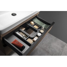 LINDO "U" organisateur, 372x36x323 mm, plastique, anthracite