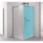 THRON COMPONENT Porte de douche 1000 mm, verre clair