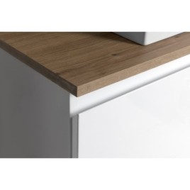 ALTAIR planche sous lavabo 78,5x45,7 cm, emporio chêne