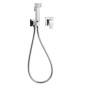 LATUS Robinet en béton pour pulvérisation Bidet, 1 sortie, chrome