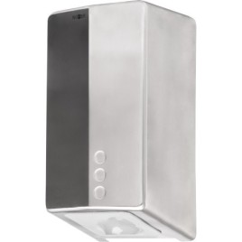 Sèche-main électrique sans contact FUGA EVO 220-240V, 800W, 164x327x151 mm, capteur laser, tapis en acier inoxydable