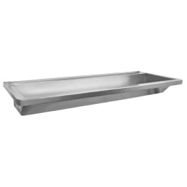 Lave-linge 1800x130x500 mm, en acier inoxydable brossé