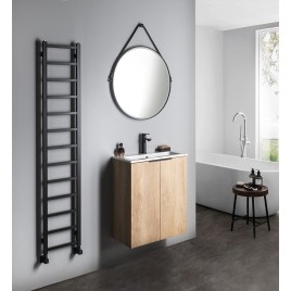 CIRASA Vanity Unit 58x64x39cm, 2x door, Oak Alabama