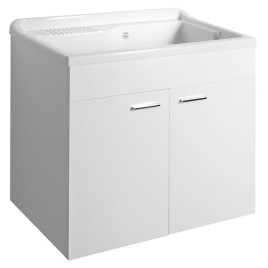 Couvercle en plastique avec armoire 80x50 cm, Trap inclus