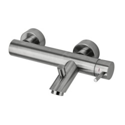 Paffoni Light - Mitigeur de baignoire, inox LIG022ST